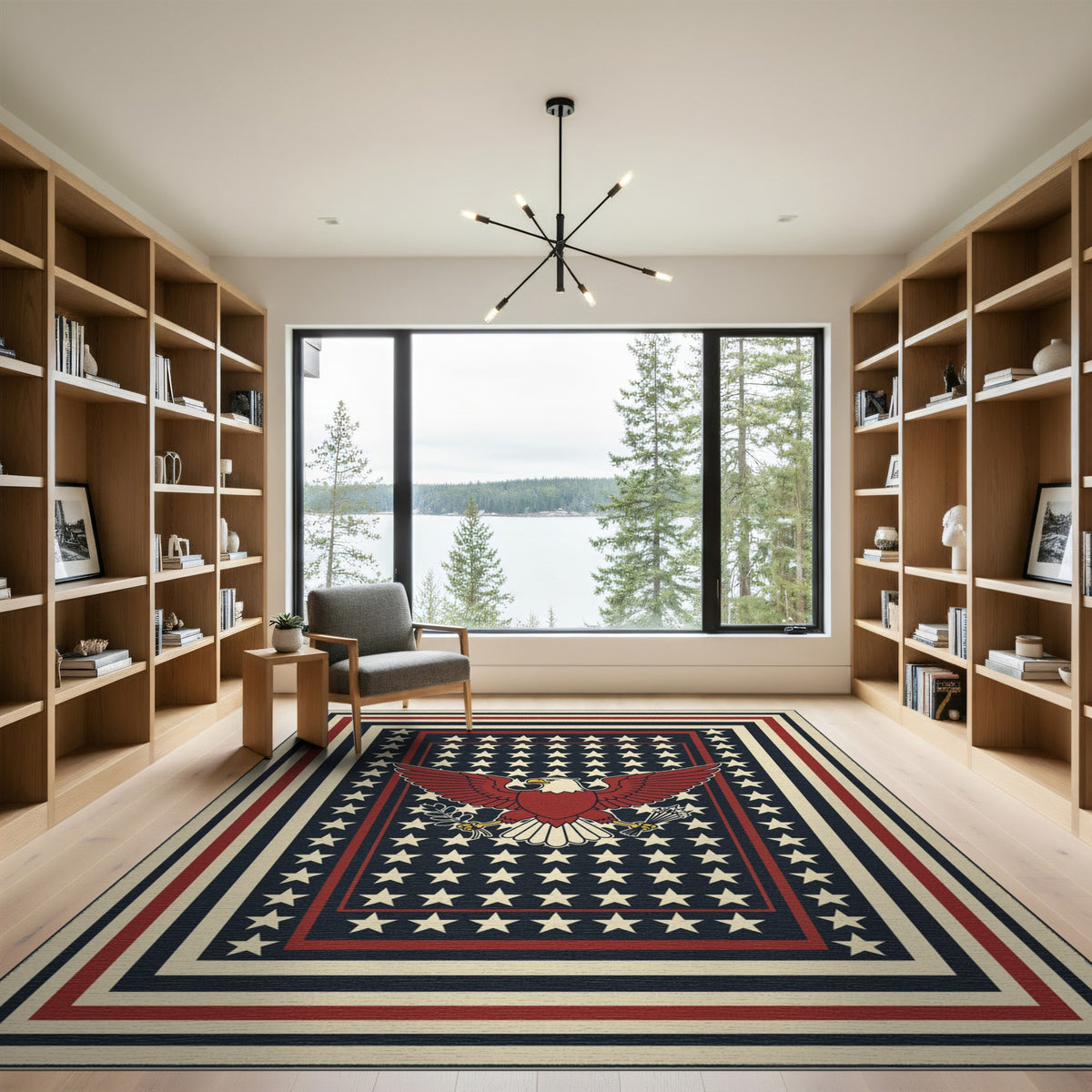American Eagle Patriotic Area Rug