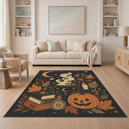 Enchanted Cauldron Autumn Area Rug