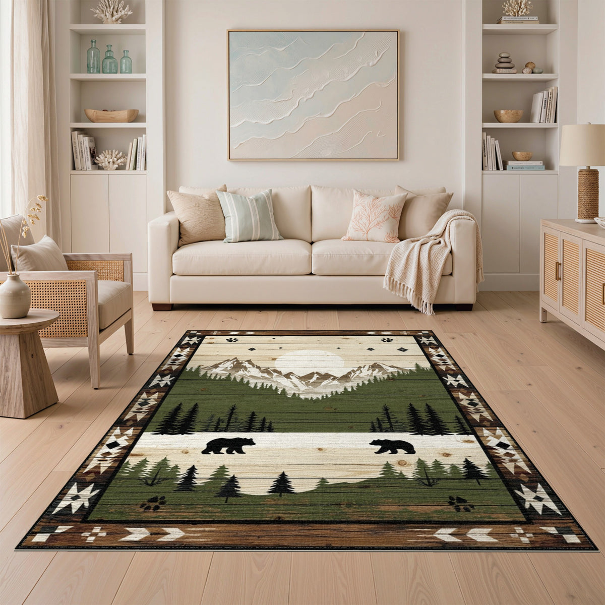 Heritage Tribal Bear Mountain Area Rug