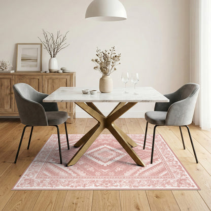Pink Southwestern Area Rug