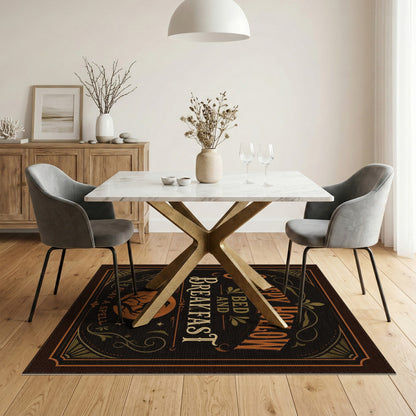 Sleepy Hollow Raven Vintage Rug