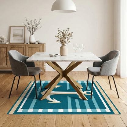 Coastal Anchor Area Rug
