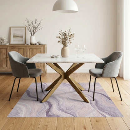 Purple Abstract Area Purple Marble Swirl Abstract Area Rug