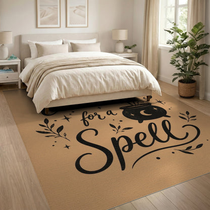 Come In For A Spell Cauldron Area Rug