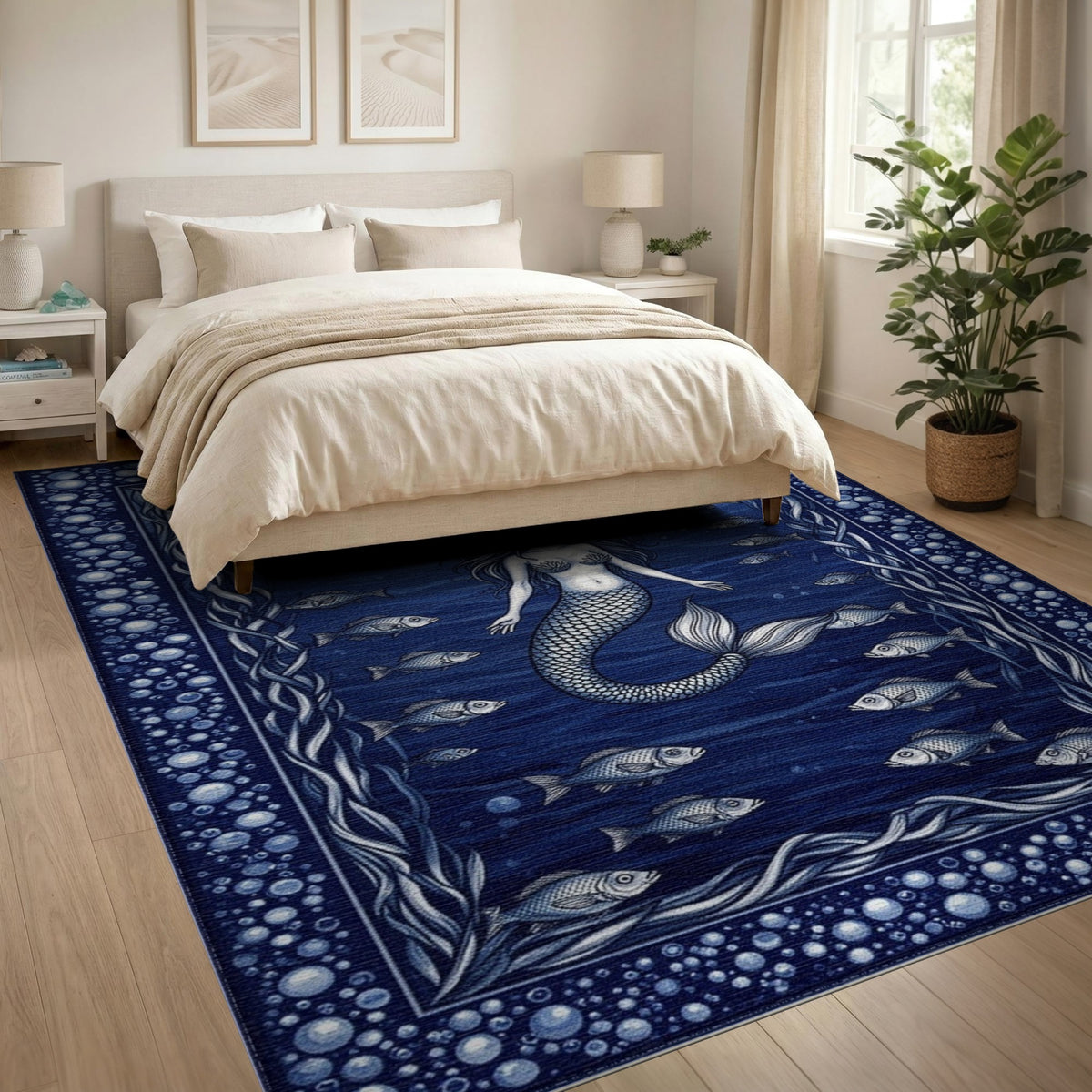 Mermaid Ocean Area Rug