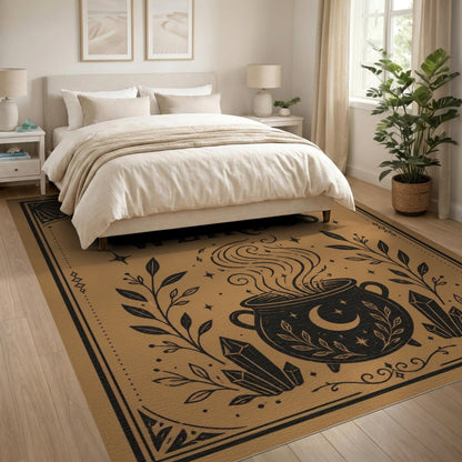 Welcome Weirdos Cauldron Area Rug
