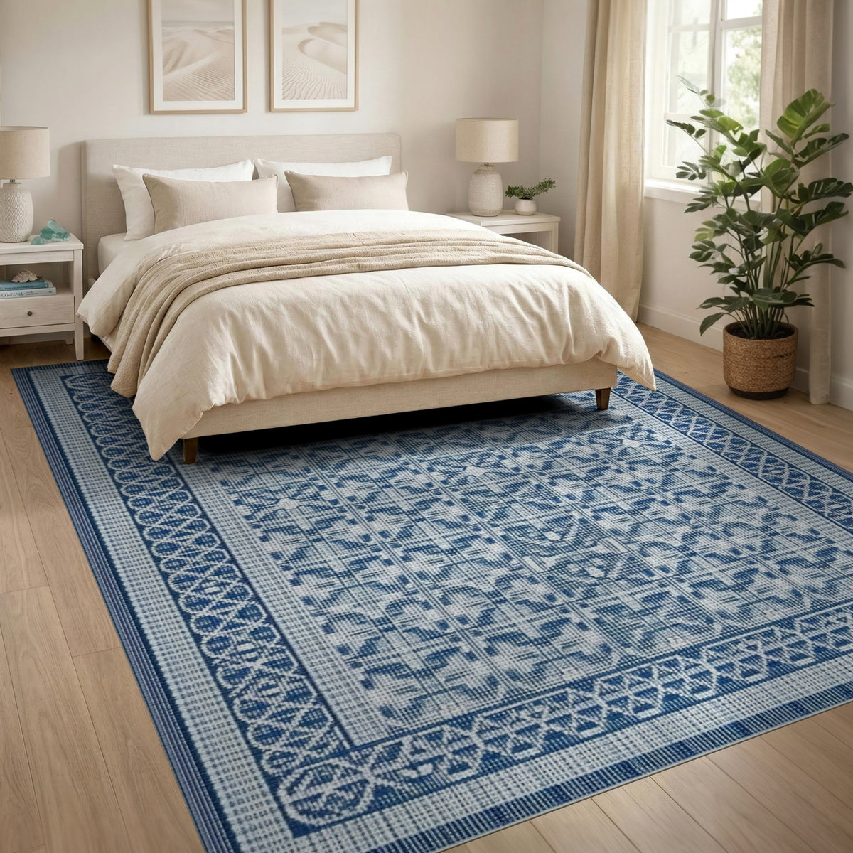 Blue Persian Area Rug