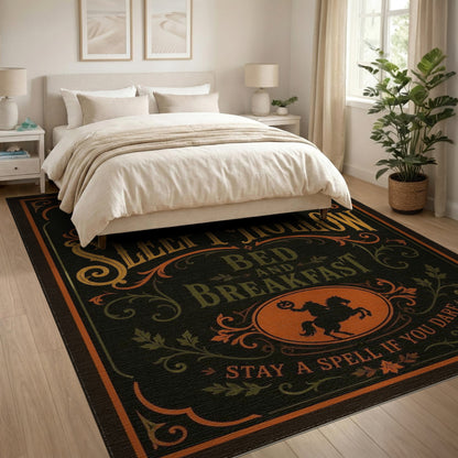 Sleepy Hollow Vintage Halloween Area Rug