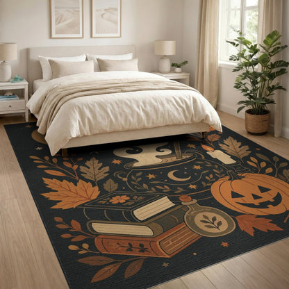 Enchanted Cauldron Autumn Area Rug