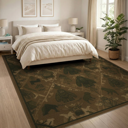 Bigfoot Heritage Tribal Area Rug