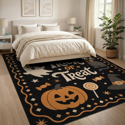 Trick or Treat Halloween Kids Cartoon Rug