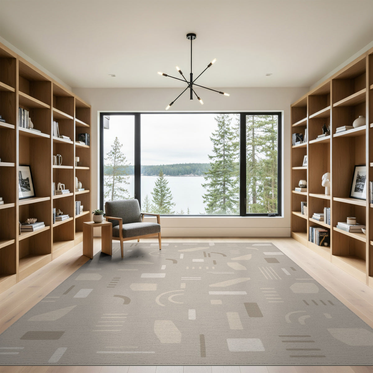 Beige and Neutral Abstract Area Beige Abstract Neutral Area Rug