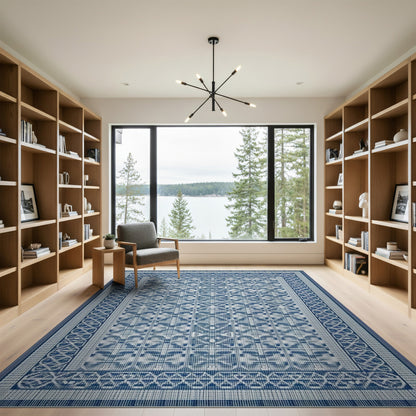 Blue Persian Area Rug