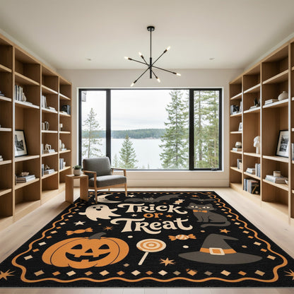 Trick or Treat Halloween Kids Cartoon Rug