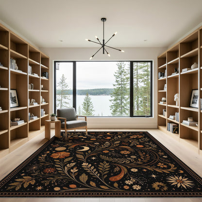 Celestial Floral Area Rug