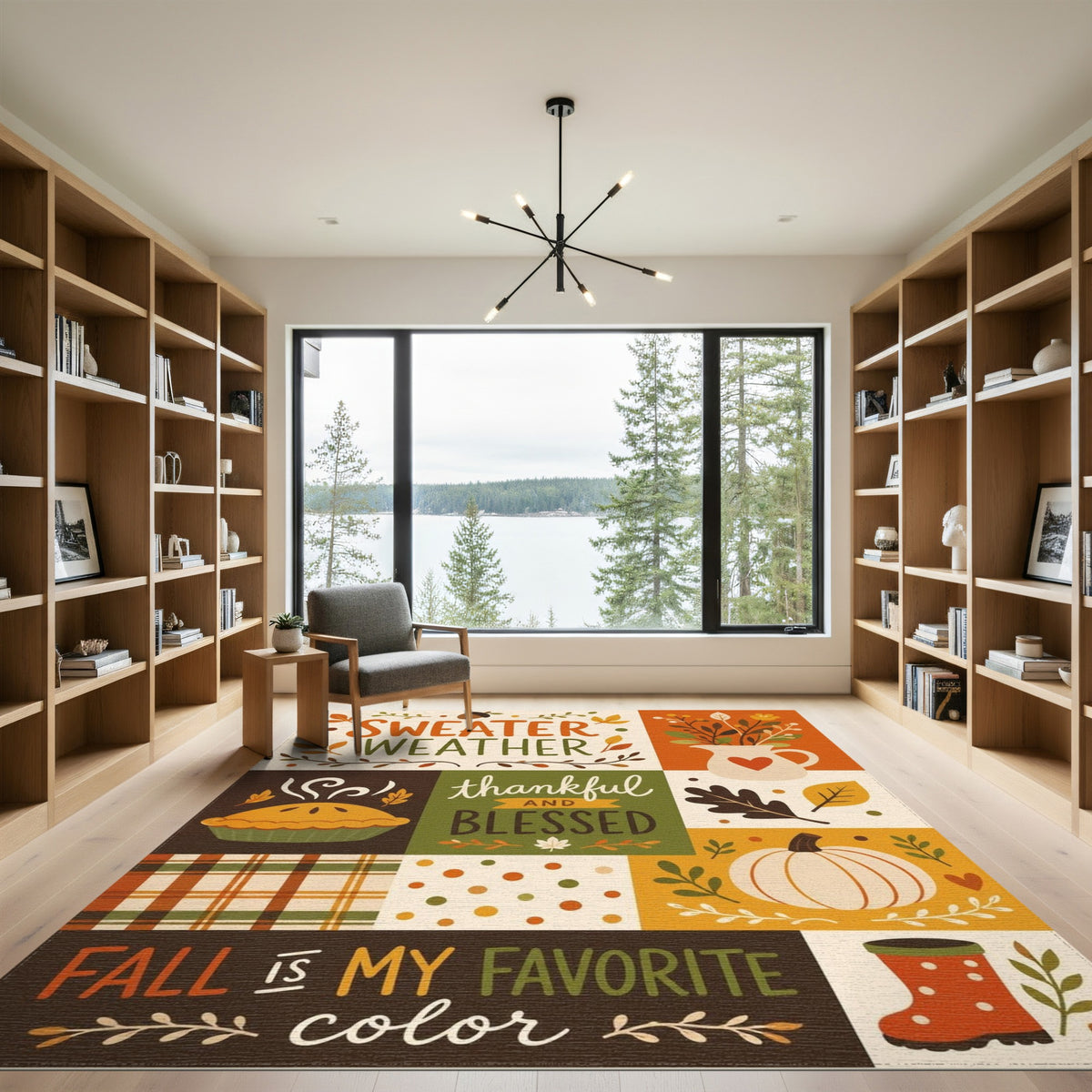 Fall Sweater Weather Area Rug