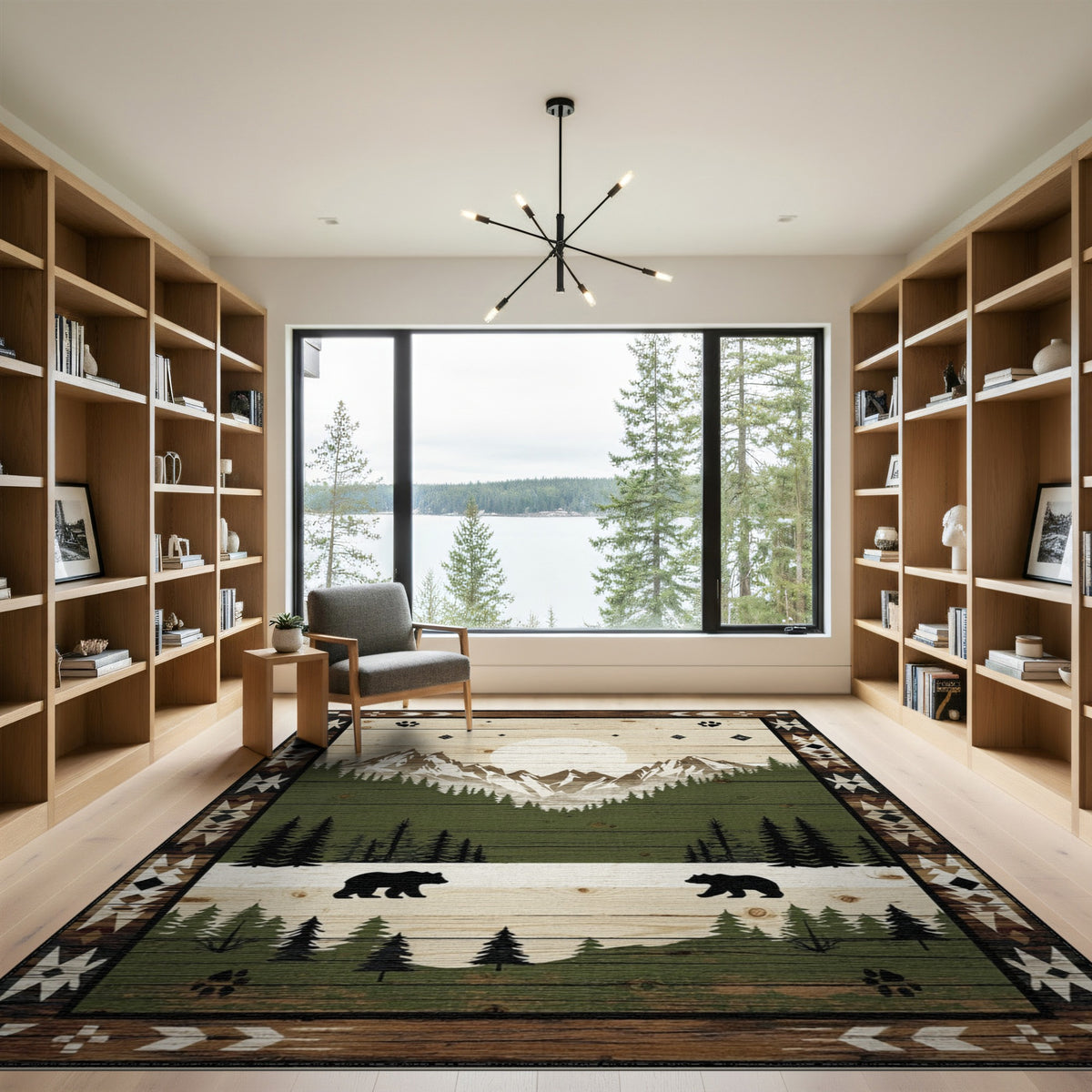 Heritage Tribal Bear Mountain Area Rug