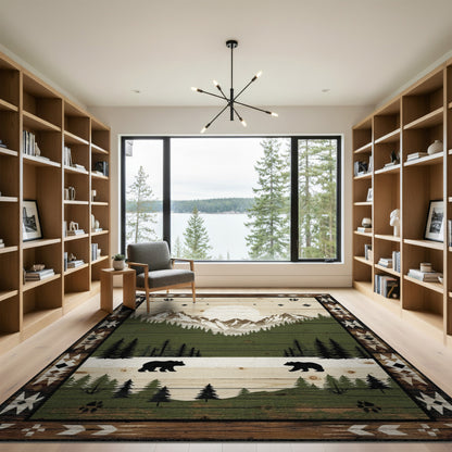 Heritage Tribal Bear Mountain Area Rug