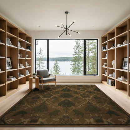 Bigfoot Heritage Tribal Area Rug