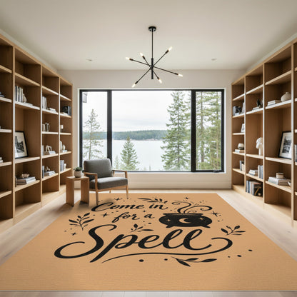 Come In For A Spell Cauldron Area Rug
