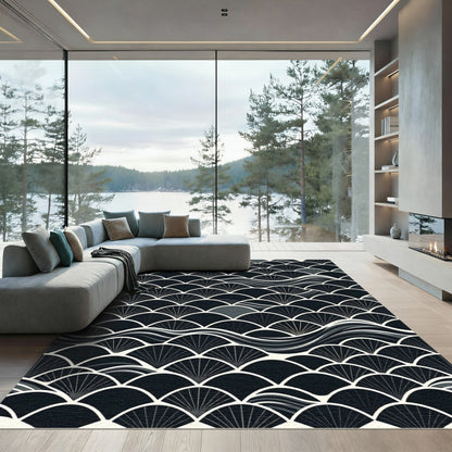 Monochromatic Fan Waves Rug