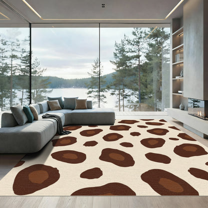 Brown Leopard Spot Harmony Rug