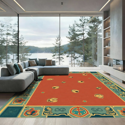 Ancient Celestial Animal Field Rug