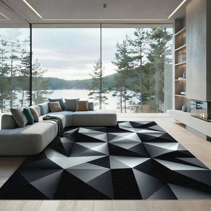 Monochromatic Geometric Facet Composition Rug