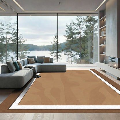 Smooth Wood Grain Texture Rug