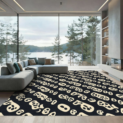 Organic Cream Irregular Shape Rug