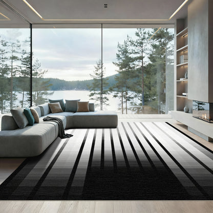 Monochromatic Graduated Stripe Rug