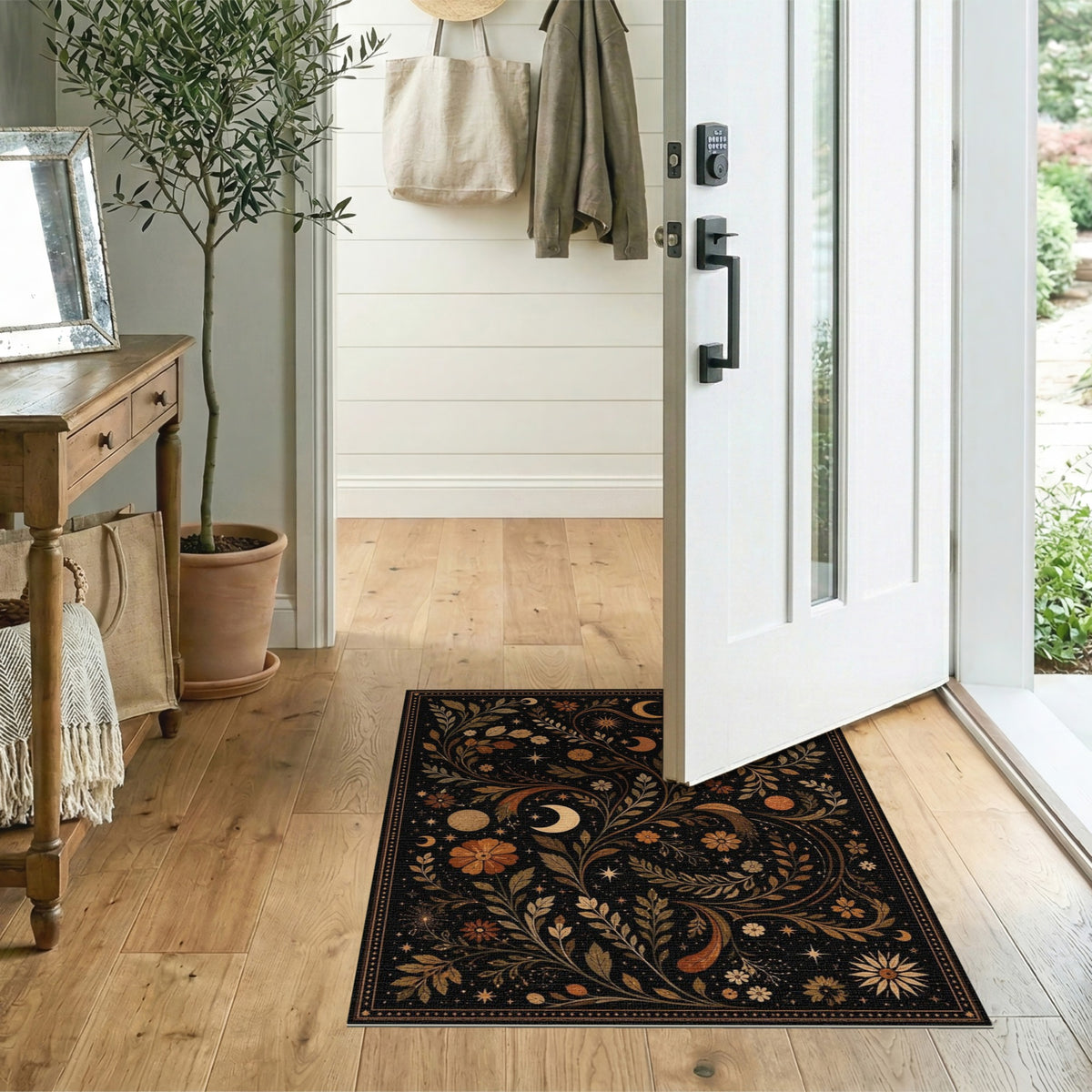 Celestial Floral Area Rug
