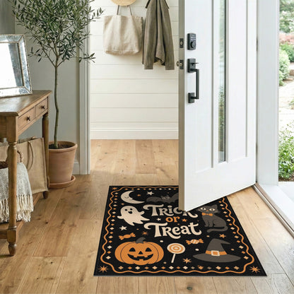 Trick or Treat Halloween Kids Cartoon Rug
