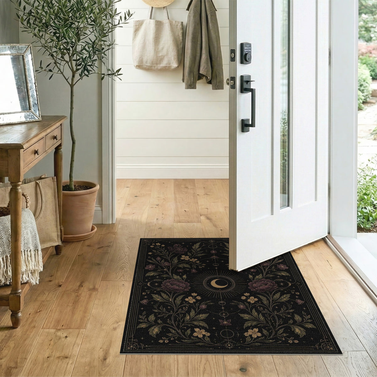 Mystic Moon Floral Area Rug