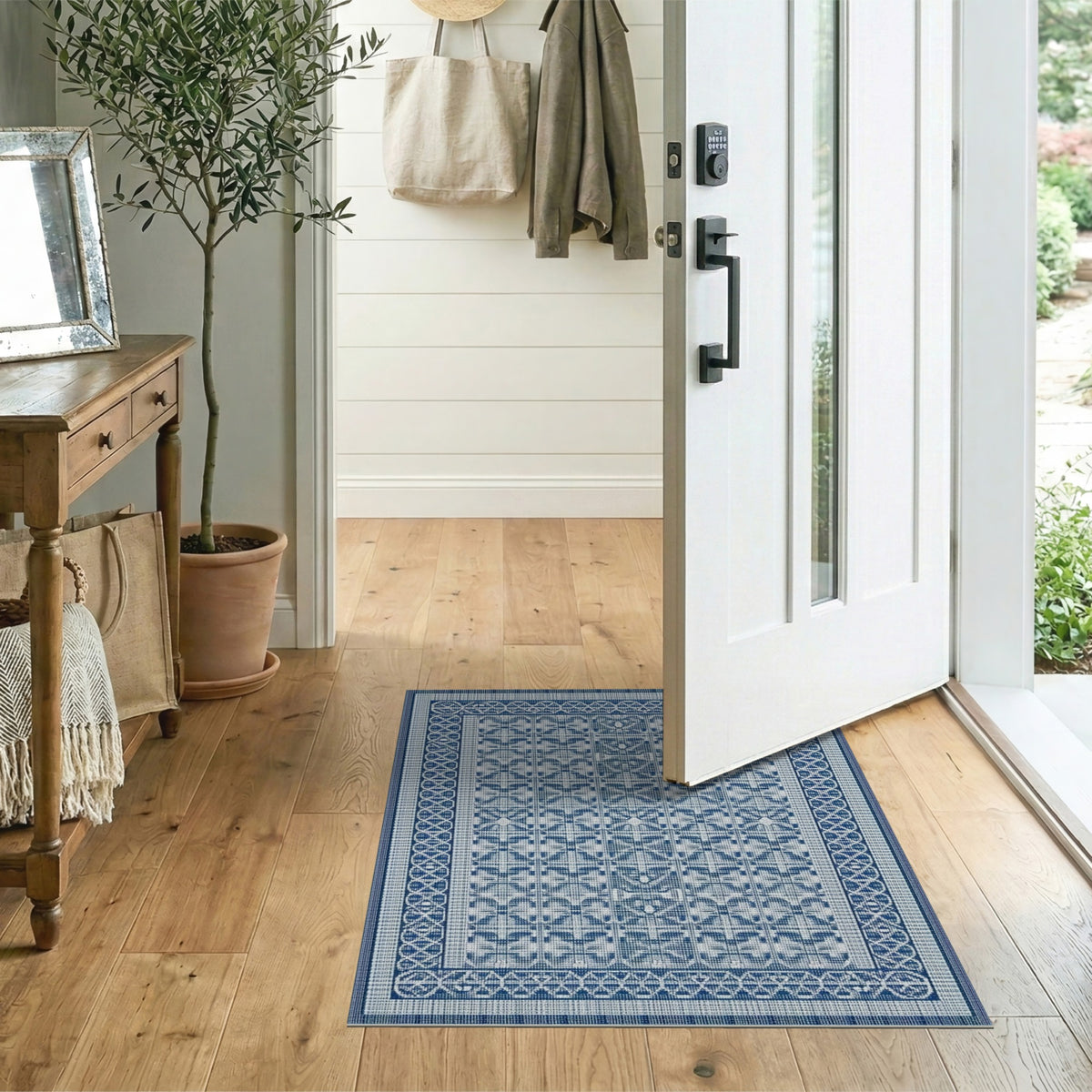 Blue Persian Area Rug