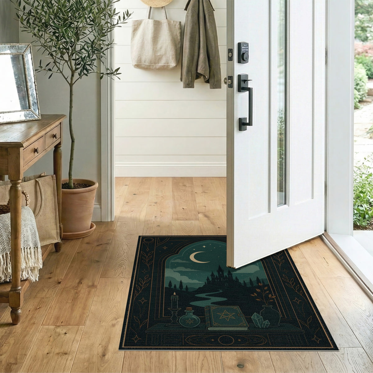 Midnight Castle Mystical Area Rug