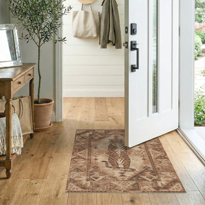 Heritage Tribal Tiger Area Rug