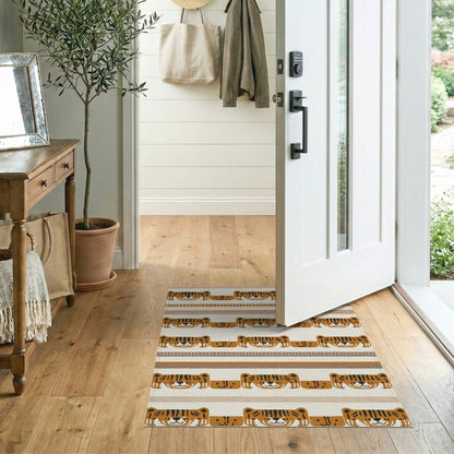 Tiger Kids Washable Area Rug