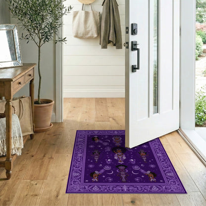 Purple Celestial Heritage Area Rug