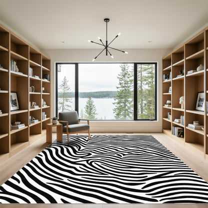 Jaguar Stripe Visual Rug