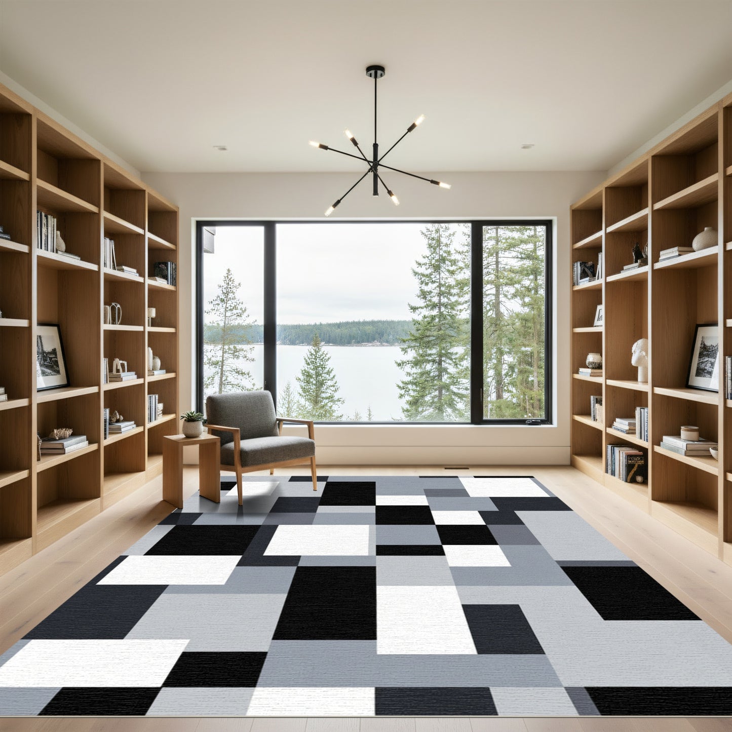 Monochromatic Geometric Blocks Rug