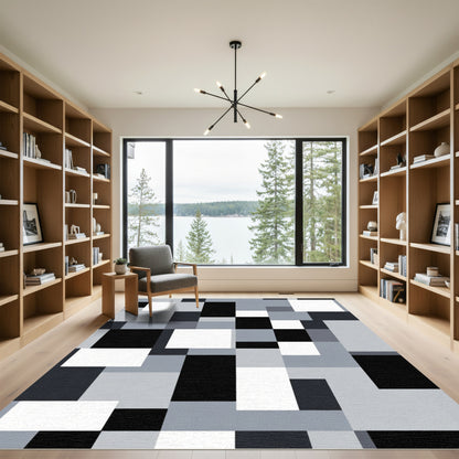 Monochromatic Geometric Blocks Rug