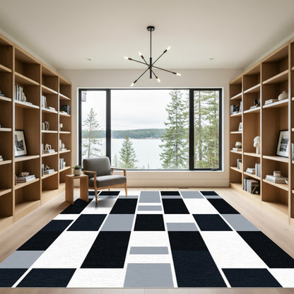 Monochromatic Geometric Block Rug