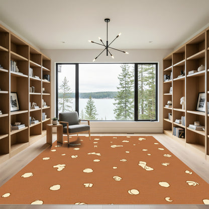 Caramel Cream Cloud Scatter Rug