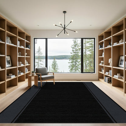 Abstract Gray White Geometric Lattice Rug