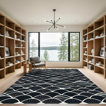 Monochromatic Fan Waves Rug