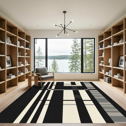 Monochromatic Geometric Block Rug