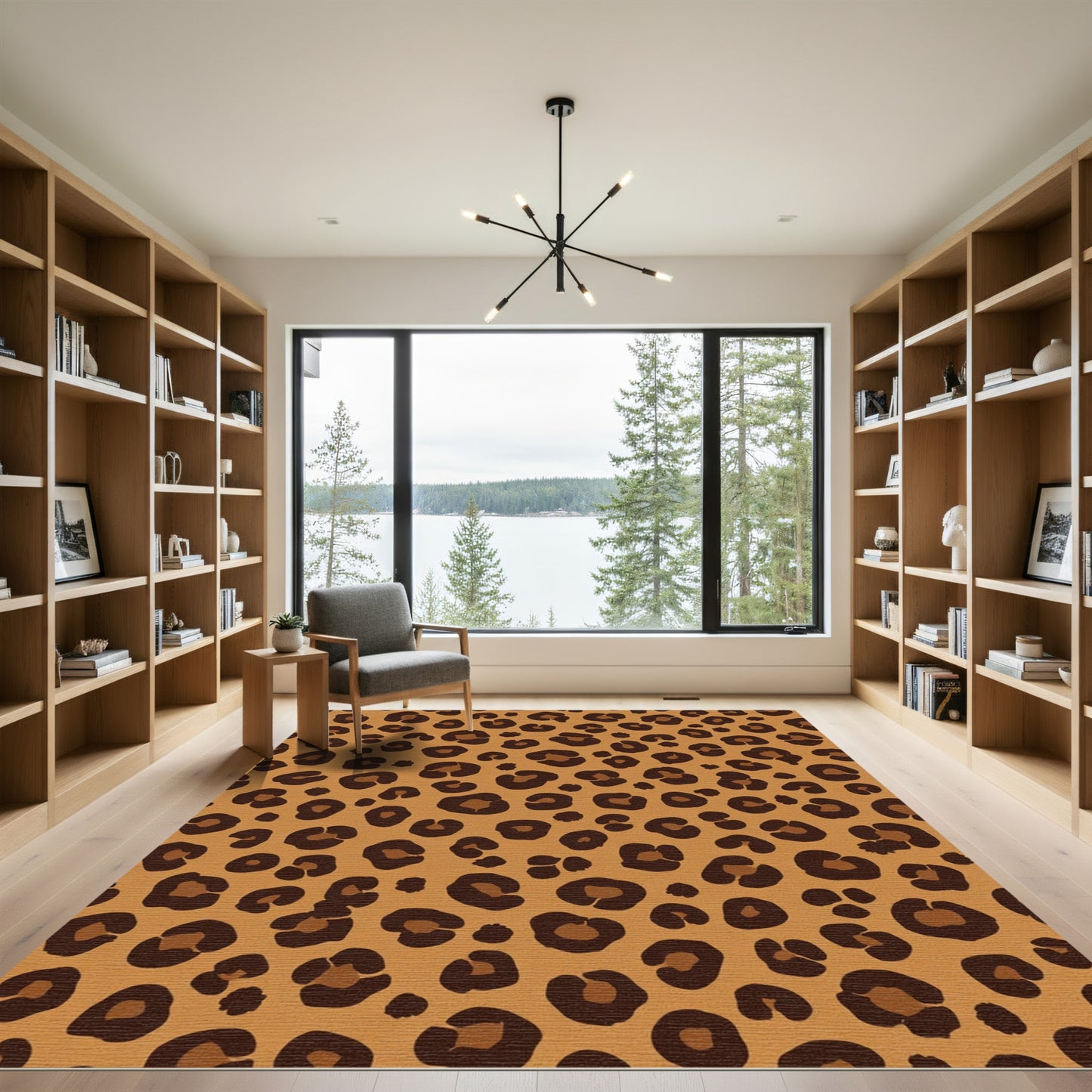 Classic Animal Print Spot Rug
