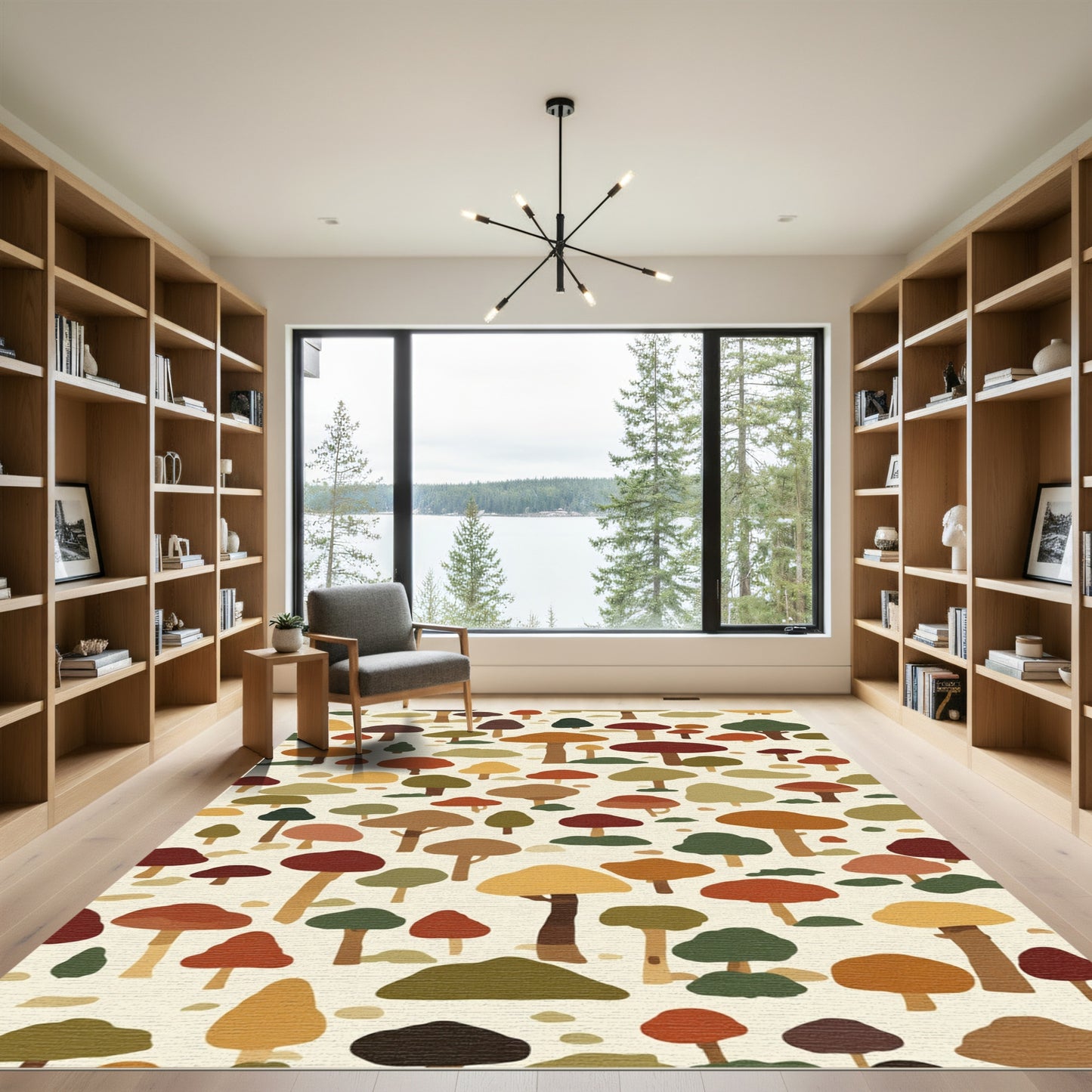Woodland Fungi Forest Collection Rug
