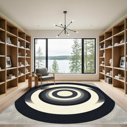 Monochromatic Circles Gradient Rug
